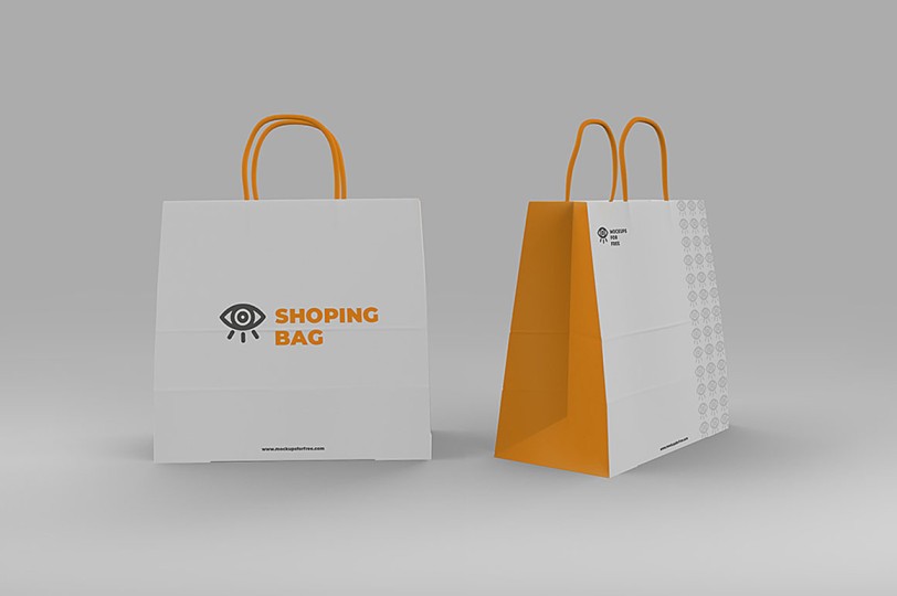 Branded paper bag